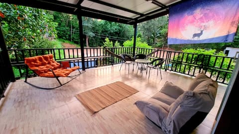 Relax and Recharge in a Spacious Jungle House