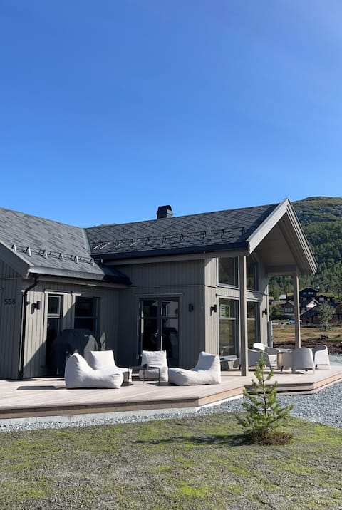 Large Modern Mountain Cabin