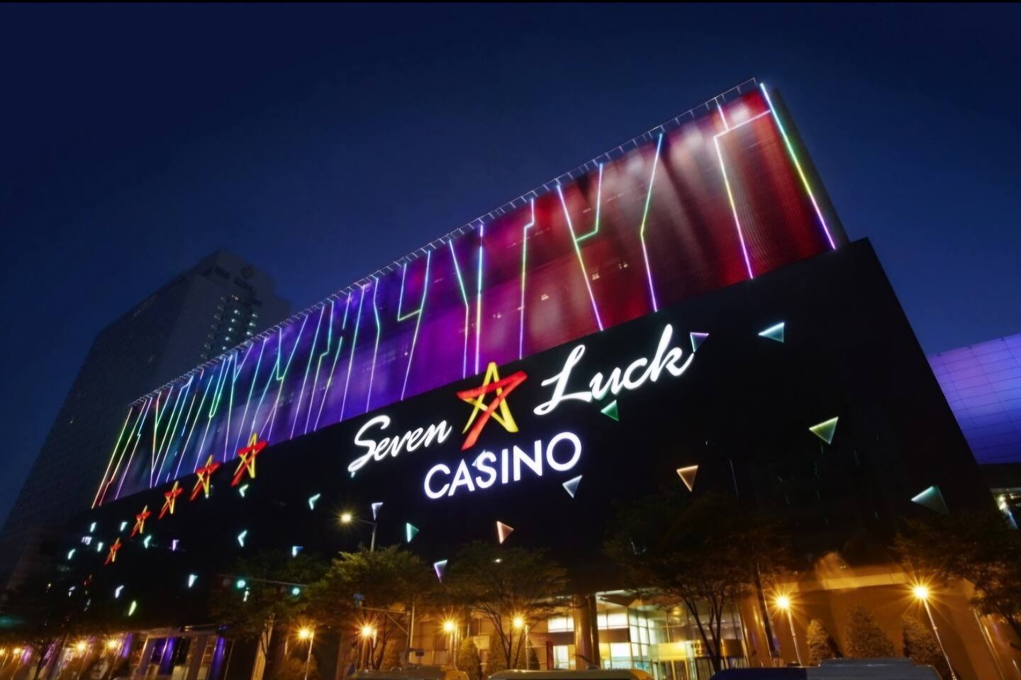It is a casino near COEX. 
Jackpot!