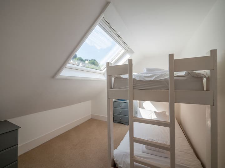 Bunk room located on the top floor