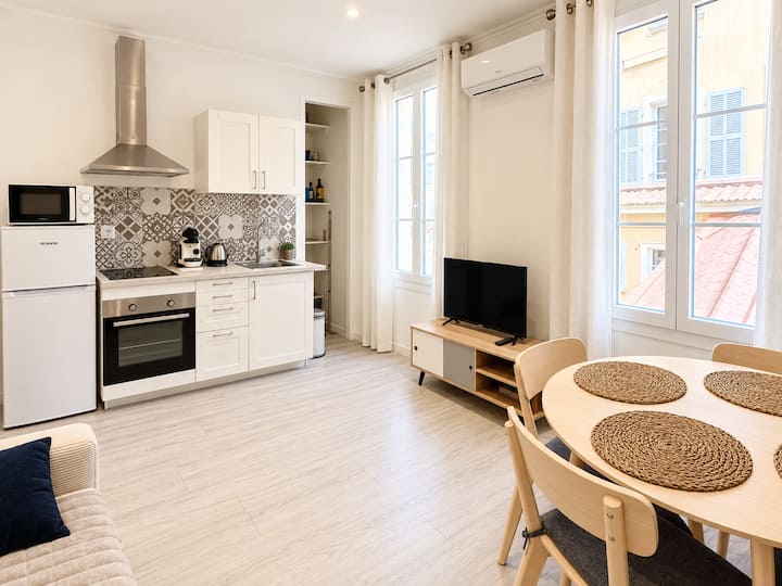 Appartement T2 - Cosy - Clim - Nizza