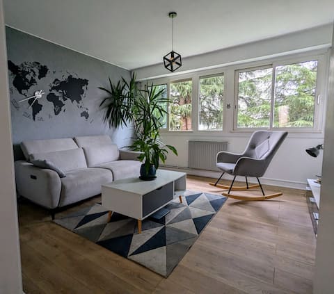 Nice 2-bedroom near Pau