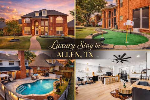 DFW | Luxury Resort | Golf | PingPong PS5 EV