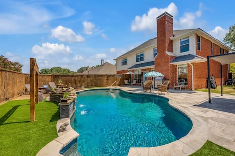 DFW | Lux Resort | Golf |Sleeps 20+| PingPong| PS5