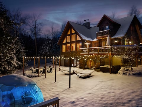Ski Chalet|Star Dome|View|Sauna|Firepit|HotTub