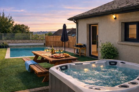 Spa house & pool in Alsace, ideal for family/friends