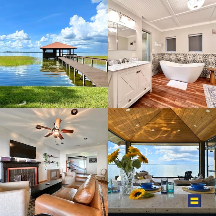 Luxury Landing At Lake Griffin | Private Dock - Leesburg, FL