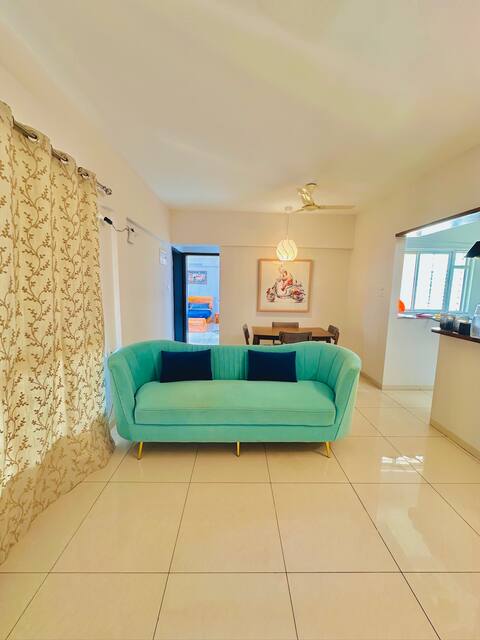 Flamingo: 2BHK AC Flat, Near Phoenix Mall Wakad
