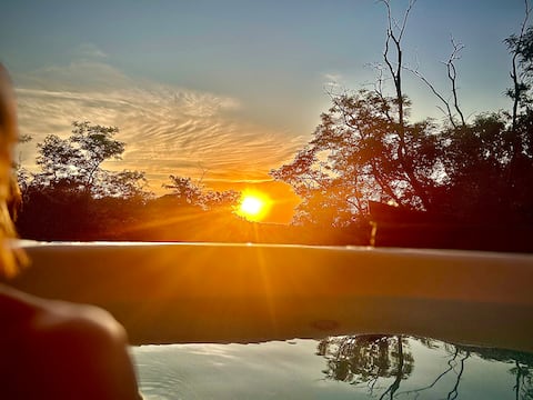 Romantic Tiny House • Private Spa • Panoramic View