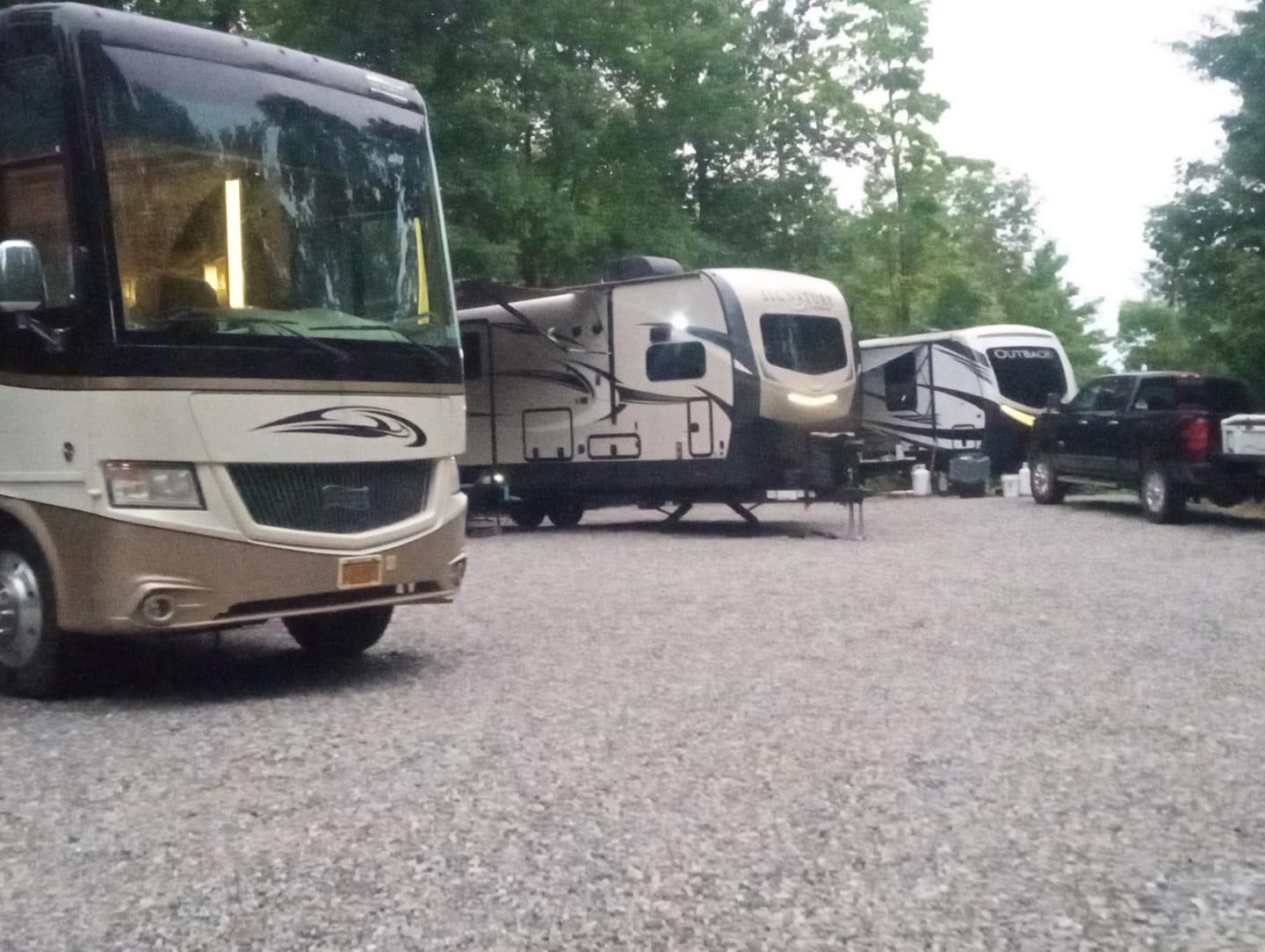 Example of an RV site