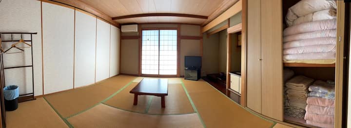 227sq ft which doubles as your private living space during the day and sleeping area at night