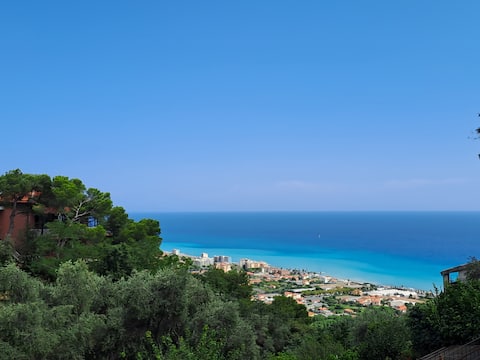 Family home with ocean views
