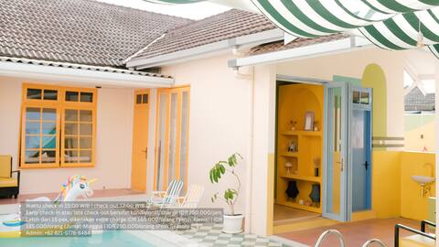 Entire Unit (15 pax) with private pool in Jogja
