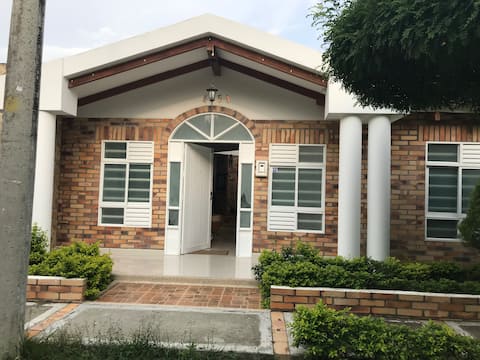 Nice house with a hot tub