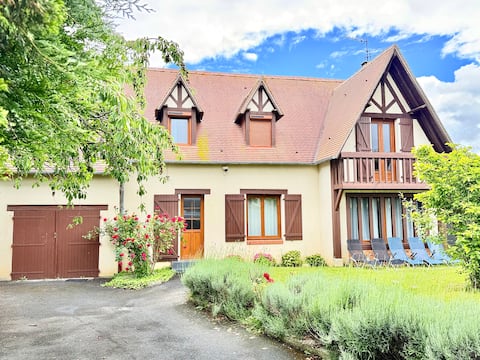 Beautiful Norman-style house