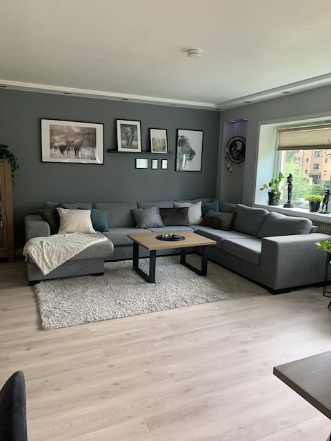 Popular Airbnb listing: Inviting 3 rooms with balcony near Østmarka in Østensjø