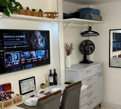 Complete and cozy studio.