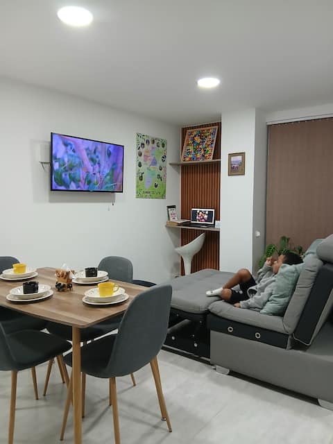Successful Airbnb property: Comfort in the Coffee Region includes Parking in Circasia
