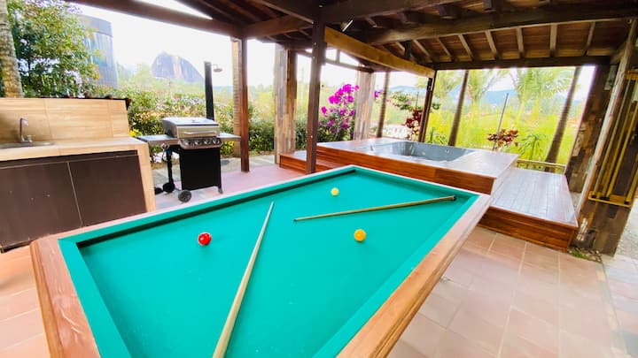 Casa Campestre En El Peñol-guatapé. Jacuzzi - Colombia