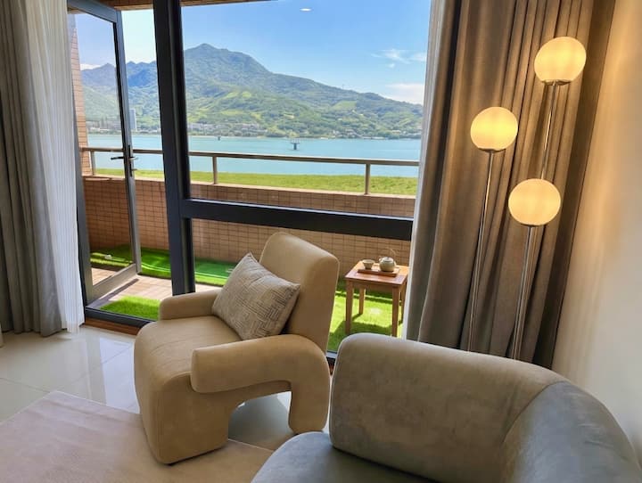 2br Sunset Retreat・山河海景陽台・3-min To Metro・工作生活完美平衡 - New Taipei