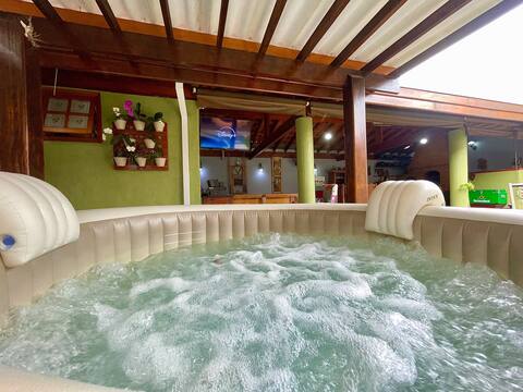House with Heated Spa, Leisure Area and Game Room