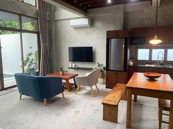 Cozy Loft-style Villa With Bathtub & Private Pool - フィリピン ラ・ウニオン