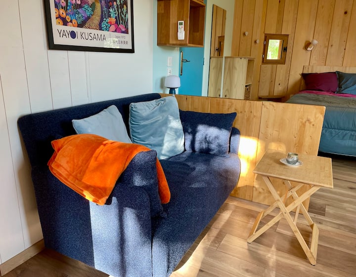 Chalet Bois Cosy Climatisé Et Terrasse Tranquille - Ardèche