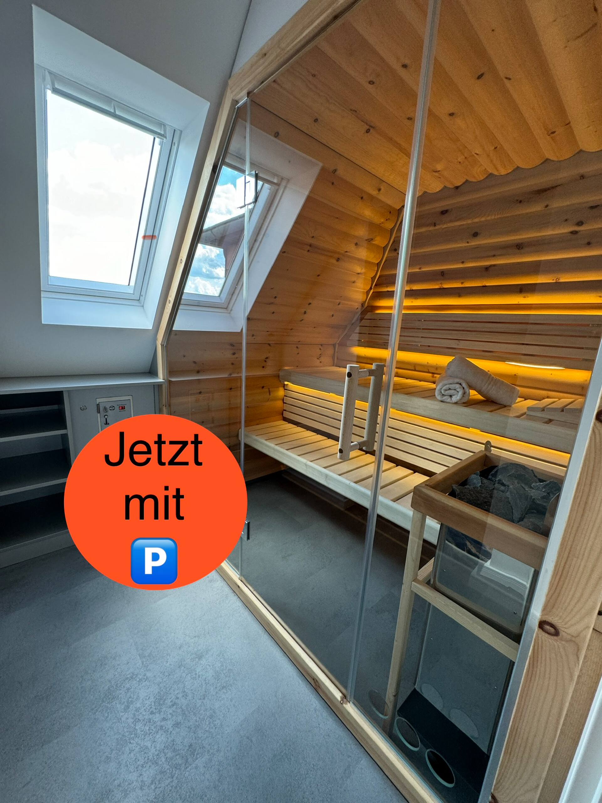 * Time out * Modern & Central /Sauna/Balcony/Parking
