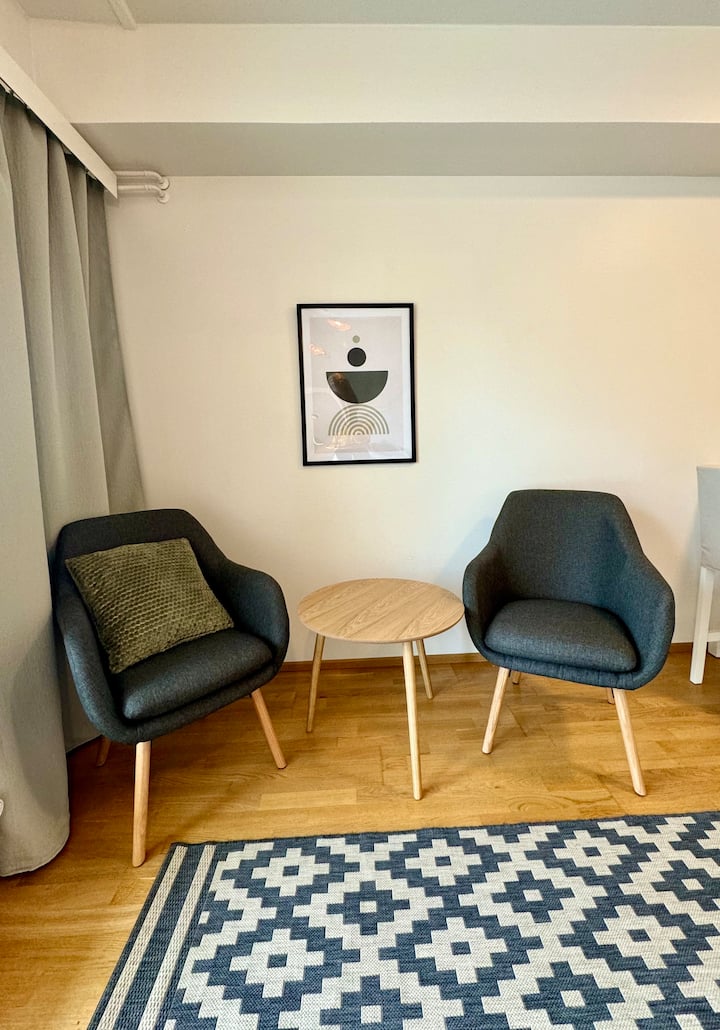 City Center Studio With Balcony - Rovaniemi