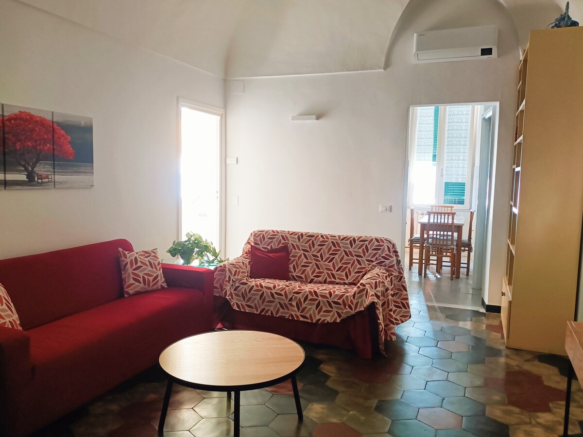 Top performing Airbnb: Four-room beachfront apartment in the city center in Alassio