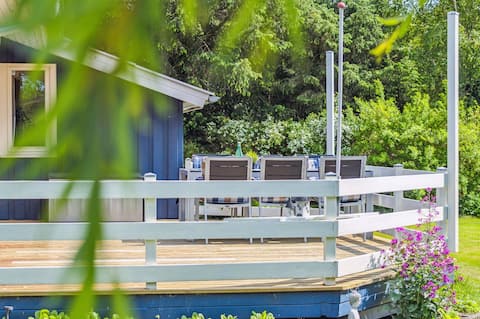 Retreat close to fjord, forest, lake