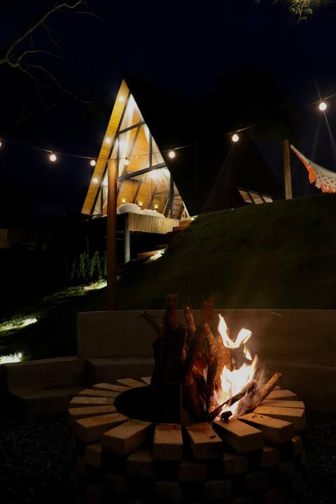 Super Luxury Romantic Cabin in Serra de Areia-PB