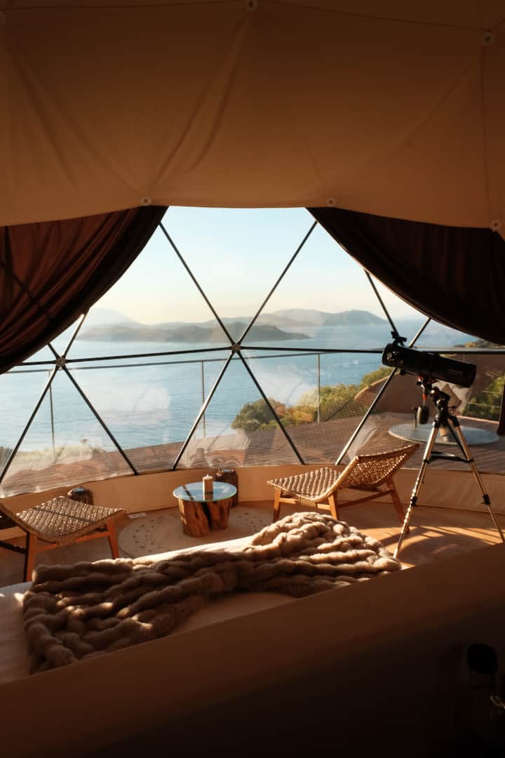 Casa domo en Kameiros Skala