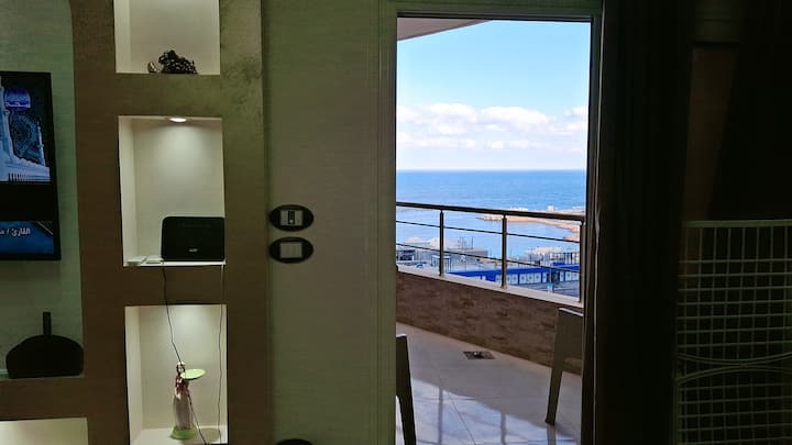الاسكندريه شقه ايجار يومى سيدى جابر عالبحر - Alexandria
