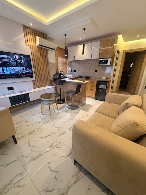 Luxury/cozy 1-bedroom apt studio, abule-egba.LOS