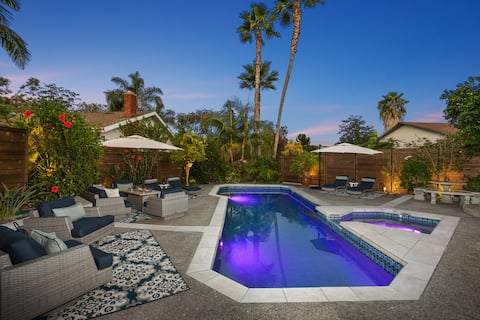 Wellness Retreat w Luxurious Pool Spa & ColdPlunge