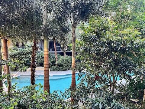 Top Airbnb: Newstead Retreat with pool, park & late check-out in Brisbane
