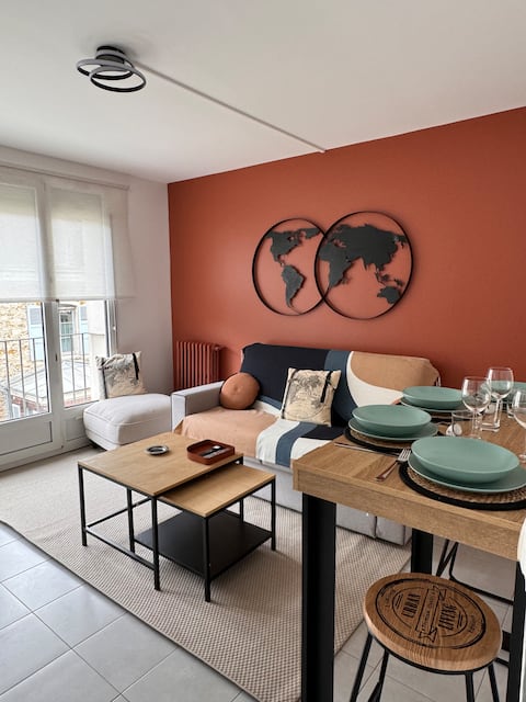 Upper apartment 5 min from Orly airport