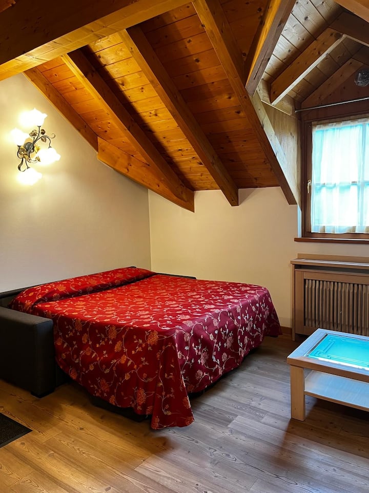 Mansarda In Legno Stile Baita Montagna - Molveno