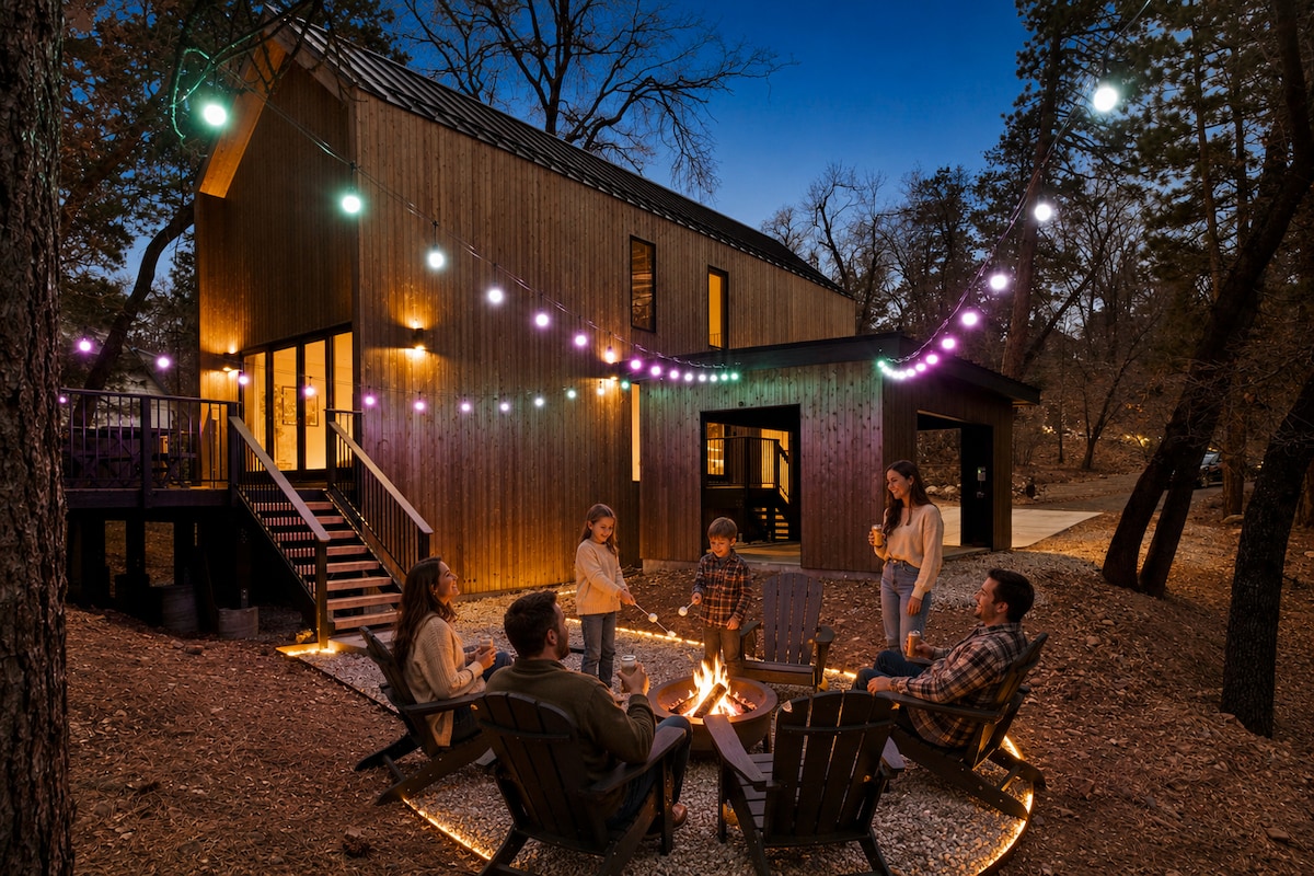 Luxury Scandinavian Cabin | Hot Tub + Fire Pit - Cabins for Rent