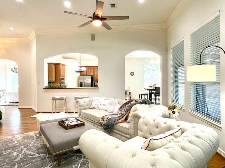 Modern 4bed Home /Corporate Stay/i10&99/katymills - ケイティー, TX