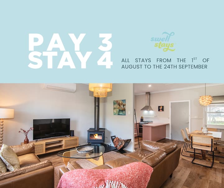 Silver Leaf | Pet Friendly | Fireplace - Margaret River