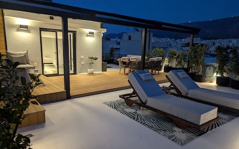 Loft with Panoramic View near the center of Athens