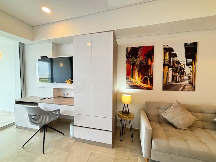 Cozy Apartment In Cartagena With Ocean Views - Cartagena