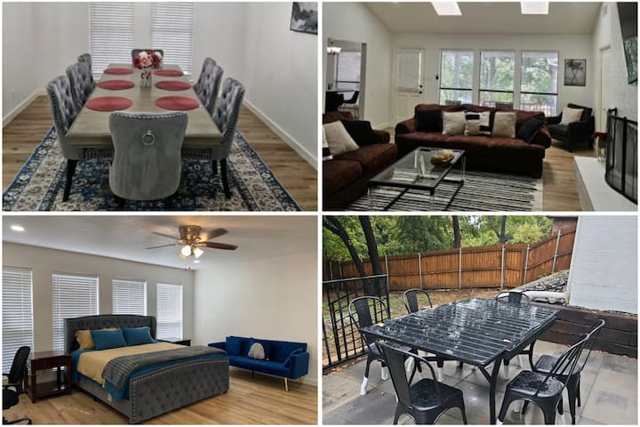 Spacious home by six flags/AT&T stadium/stockyard