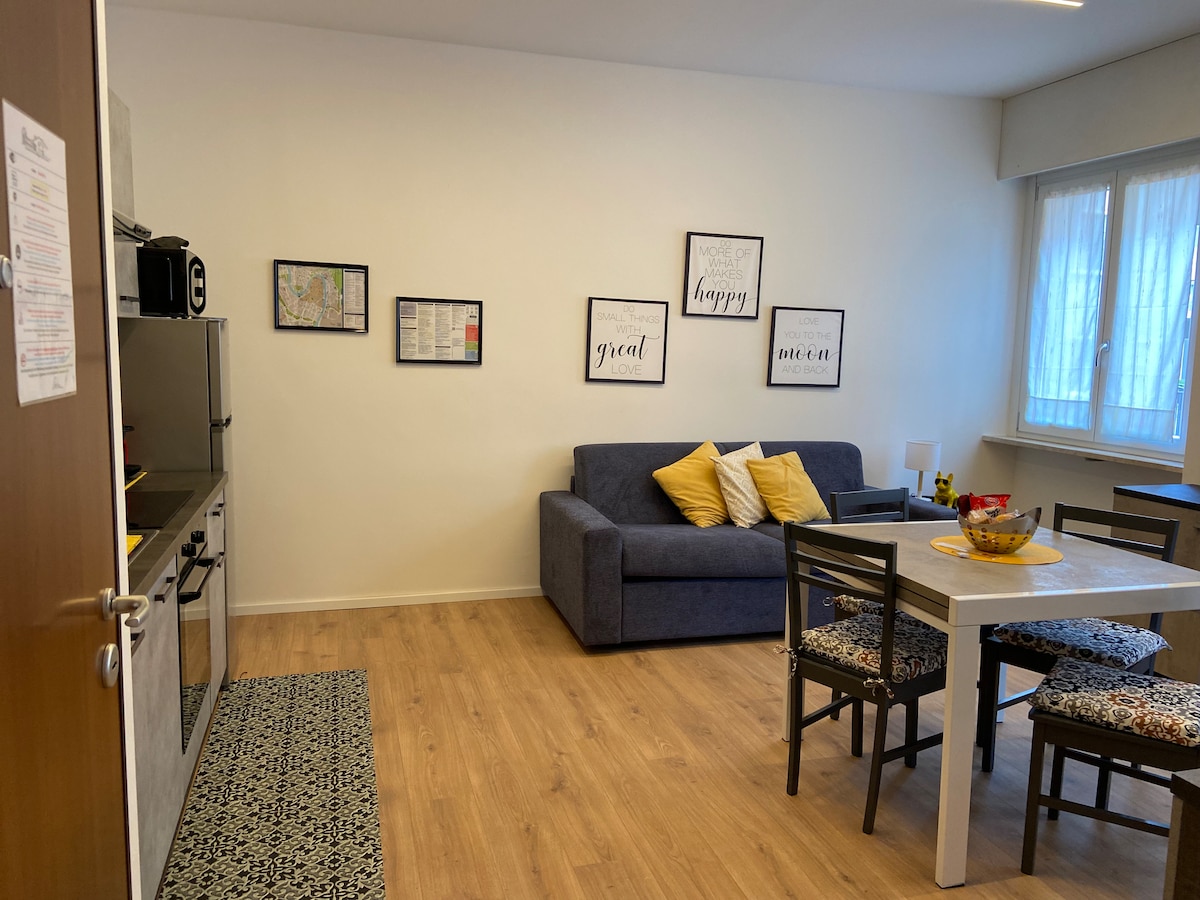 Beliebte Airbnb-Anzeige: 1Silver Loft Apartments Verona 
(700mt fiera) in Veneto