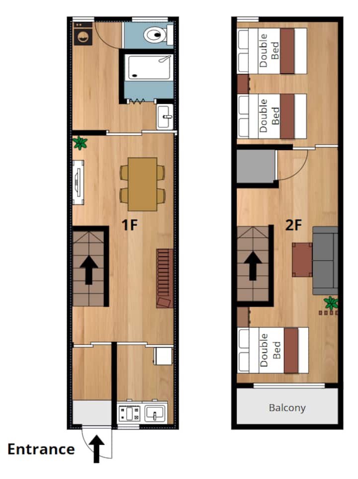 2ldk Family House|sleeps 6|supermarket Next Door - Japan
