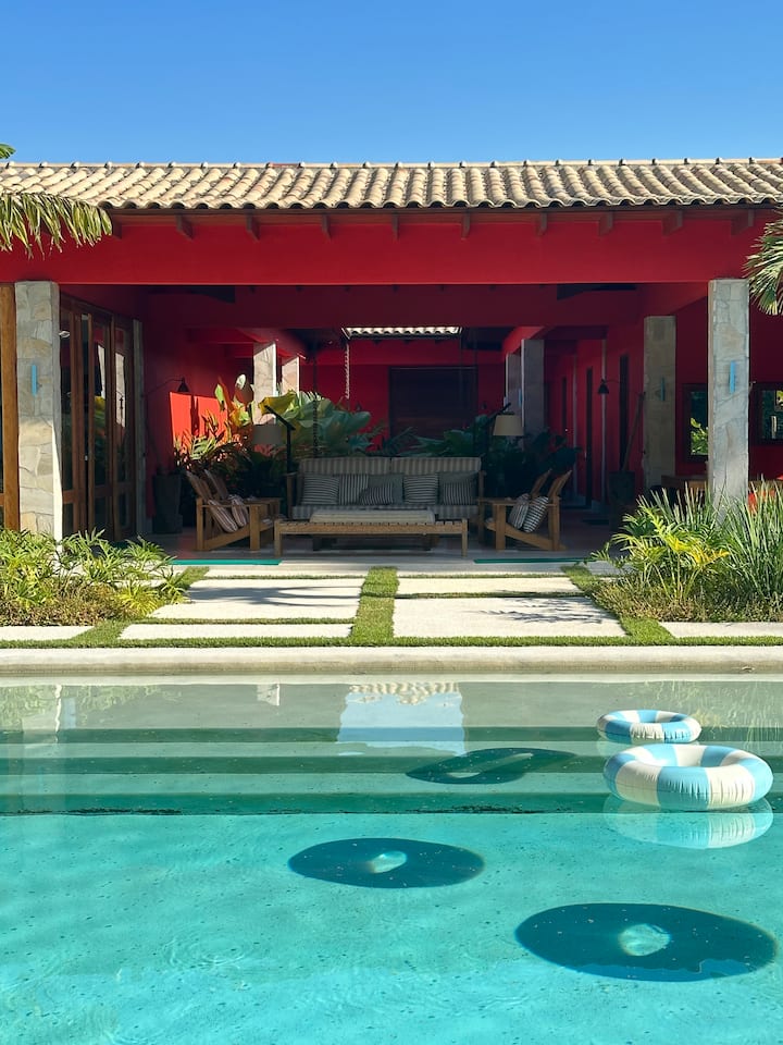 Casa Tomate.  Estilo E Conforto. - Paraty