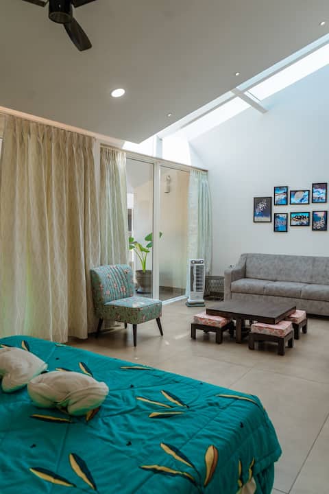 3BHK Luxury Villa -700m walk to the Benaulim Beach