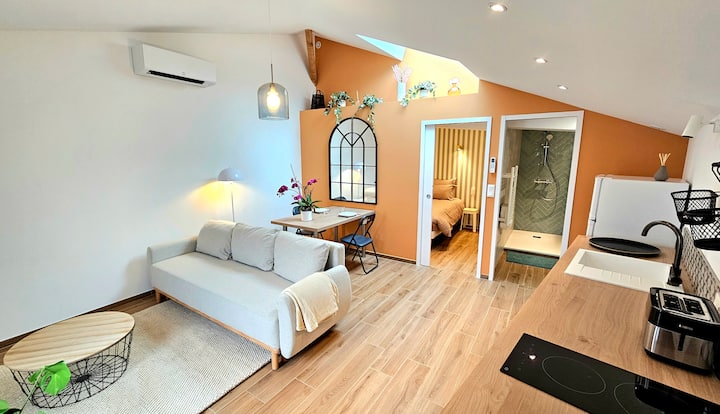Appartement Privé - À 10 Mn De Bourg & D'autoroute - Bourg-en-Bresse